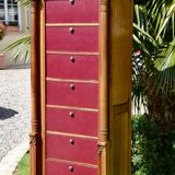 Neo-Gothic walnut cardboard box