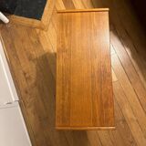 Table de chevet en teck du milieu du siècle par AB Carlstrom & Co.FOR MØBELFABRIK