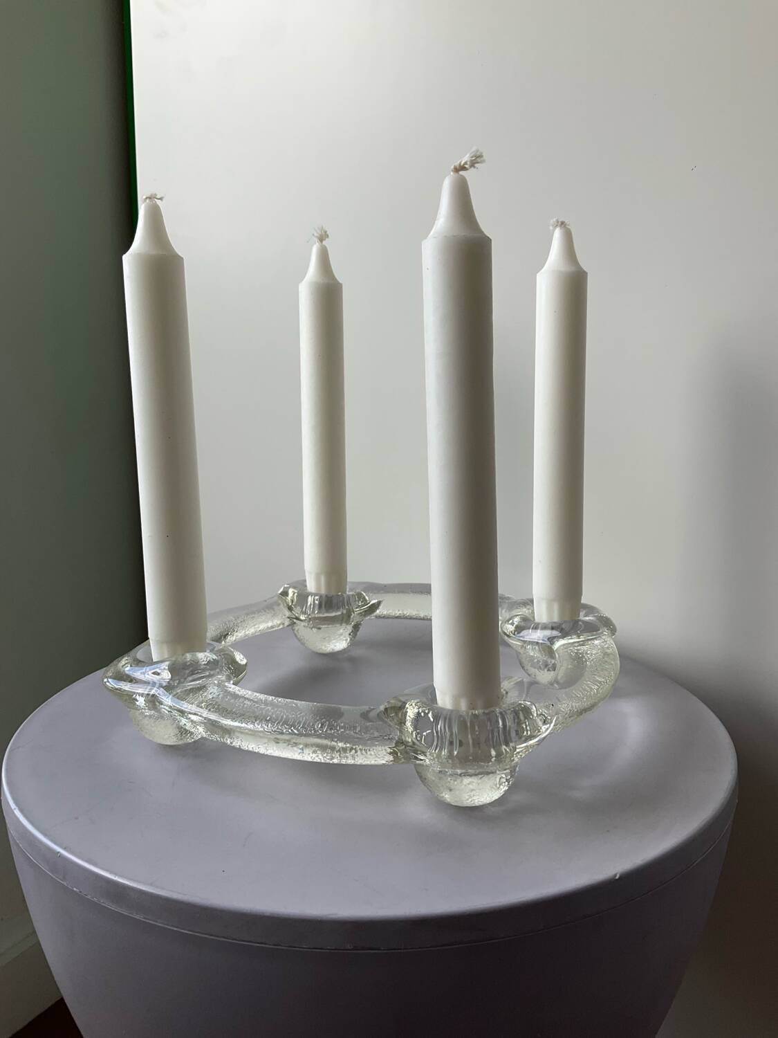 Vintage candle holder for 4 candles