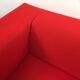 Red sofa Allen MDF Italia by Bruno FATTORINI 1998