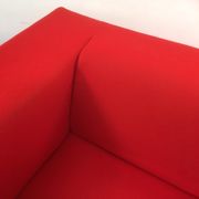Red sofa Allen MDF Italia by Bruno FATTORINI 1998