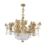 Exceptional Napoleonic ceremonial chandelier lll
