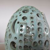 Pale blue open lamp 60 70 years