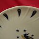 Set of 2 porcelain dessert plates. decor by jean picart le doux.