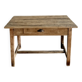 Table de ferme en chêne massif