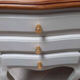 Pair of antique bedside tables