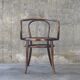 Fauteuil Thonet B9 dit Le Corbusier 1902 assise bois
