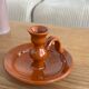 Terracotta candlestick