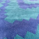 TISCA rug "LEON" in hand-tufted wool – Design by Ulrike Sarvari, France 1990s