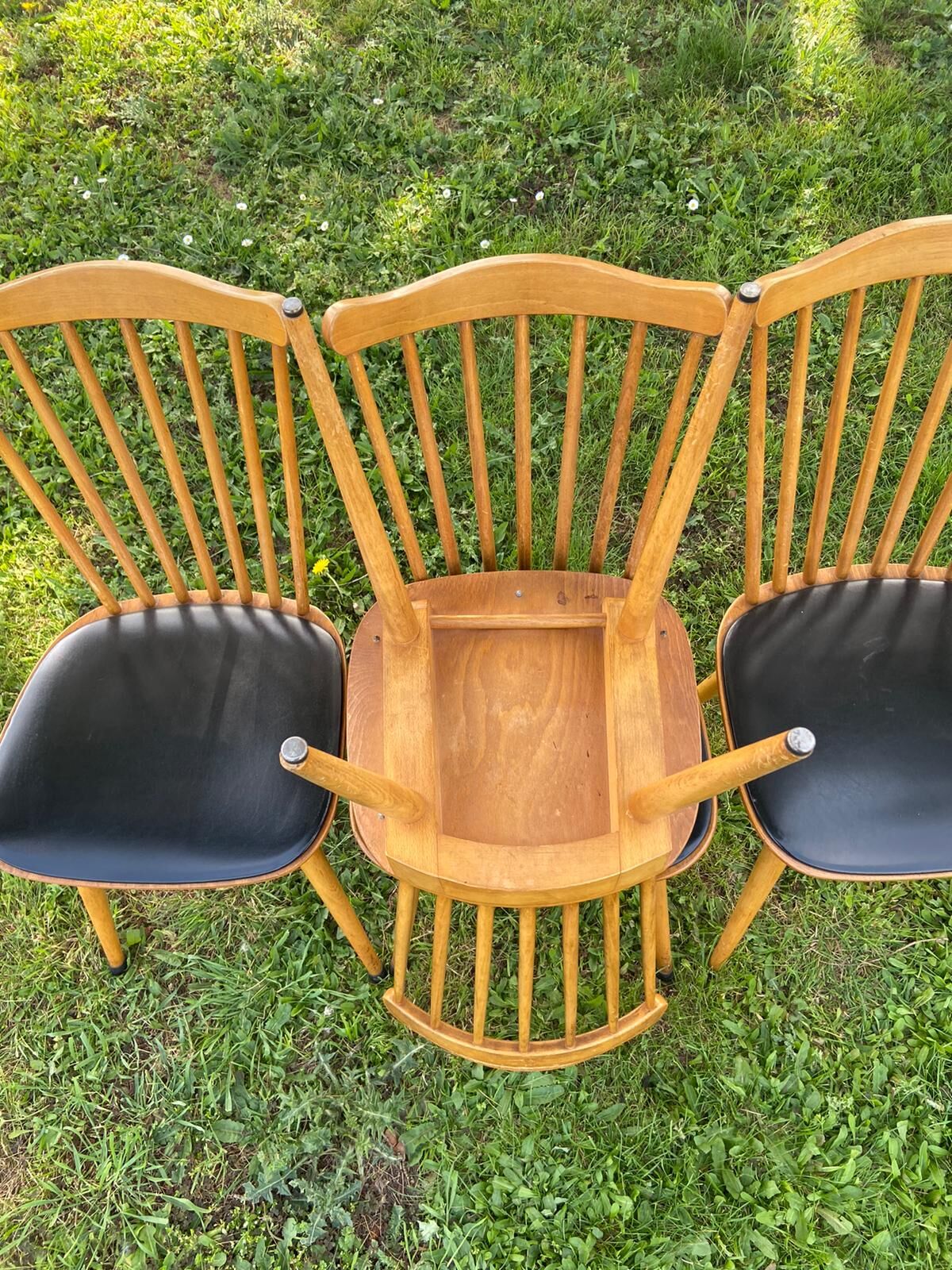 Set of 4 Baumann chairs
