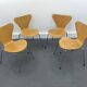 Chairs 3107 by Arne Jacobsen for Fritz Hansen, 1990s