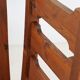 Set of 4 pinewood chairs by Sven Larsson / 1970s / Brutalism / Postmodern design