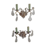 Vintage wall lights duo