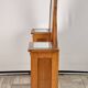 Antique Wooden Vanity, 1920s, Czechoslovakia