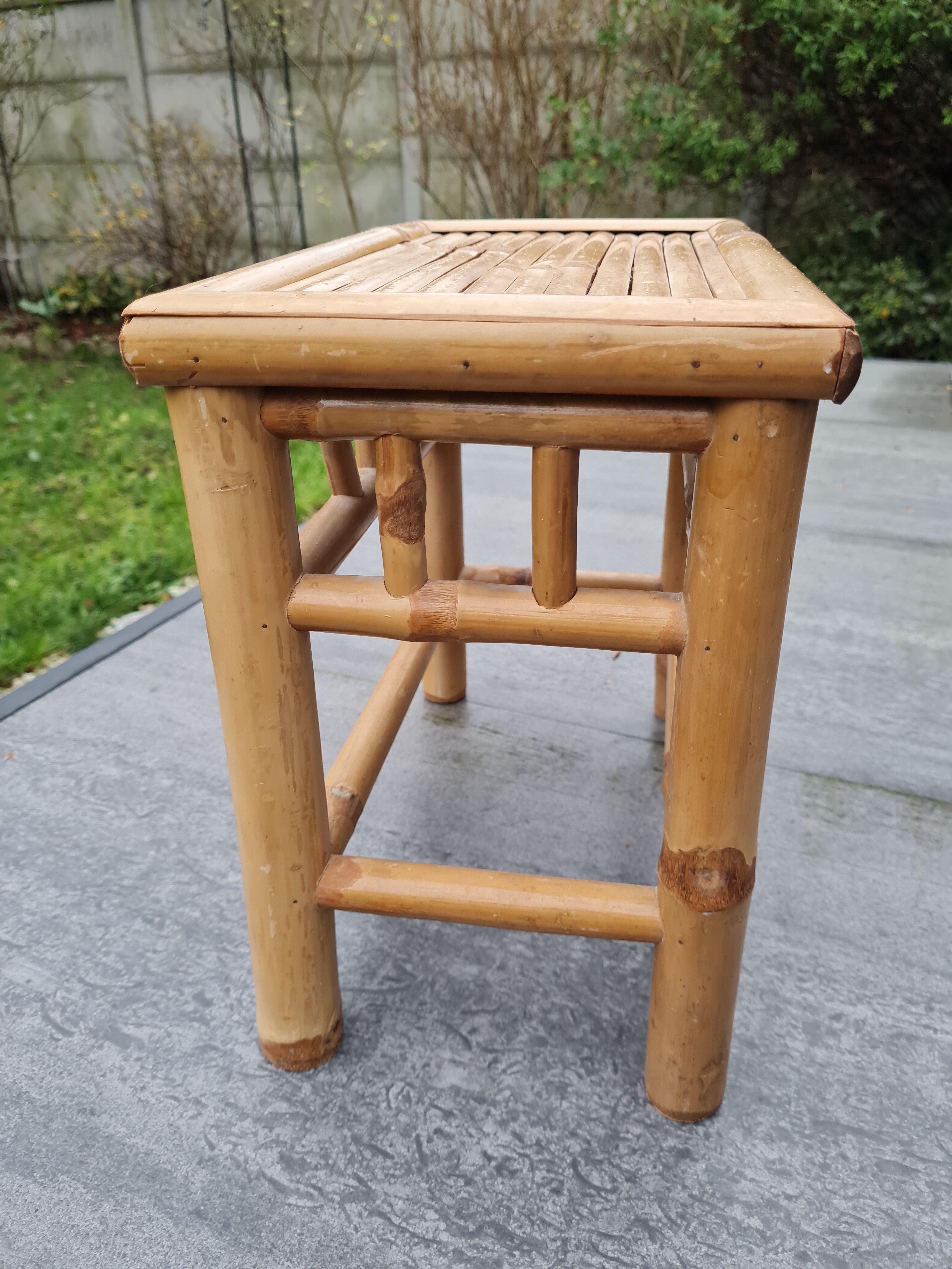 Rattan stool