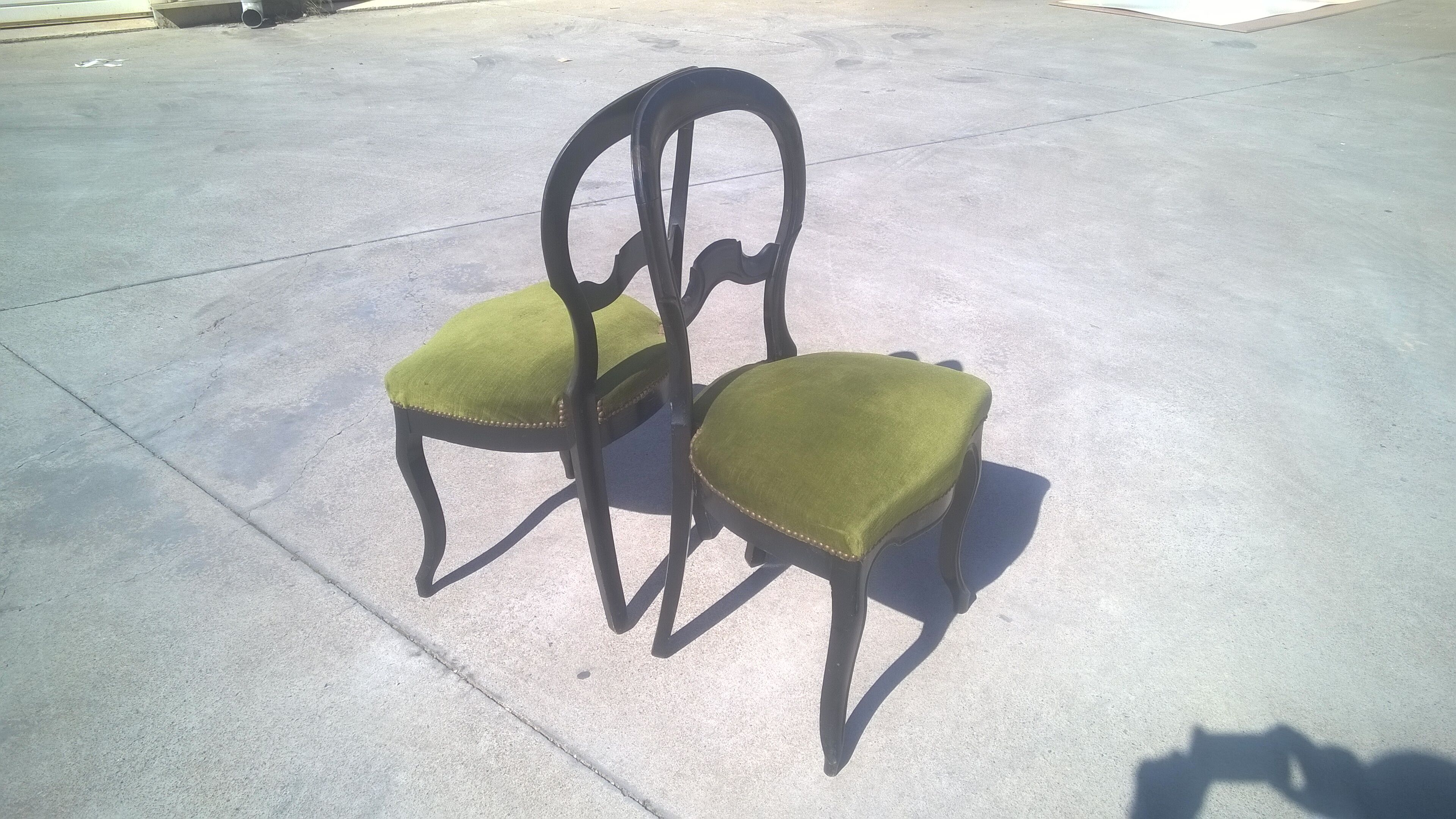 Pair of Napoleon III chairs