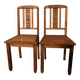 Lot de 2 chaises Art Déco