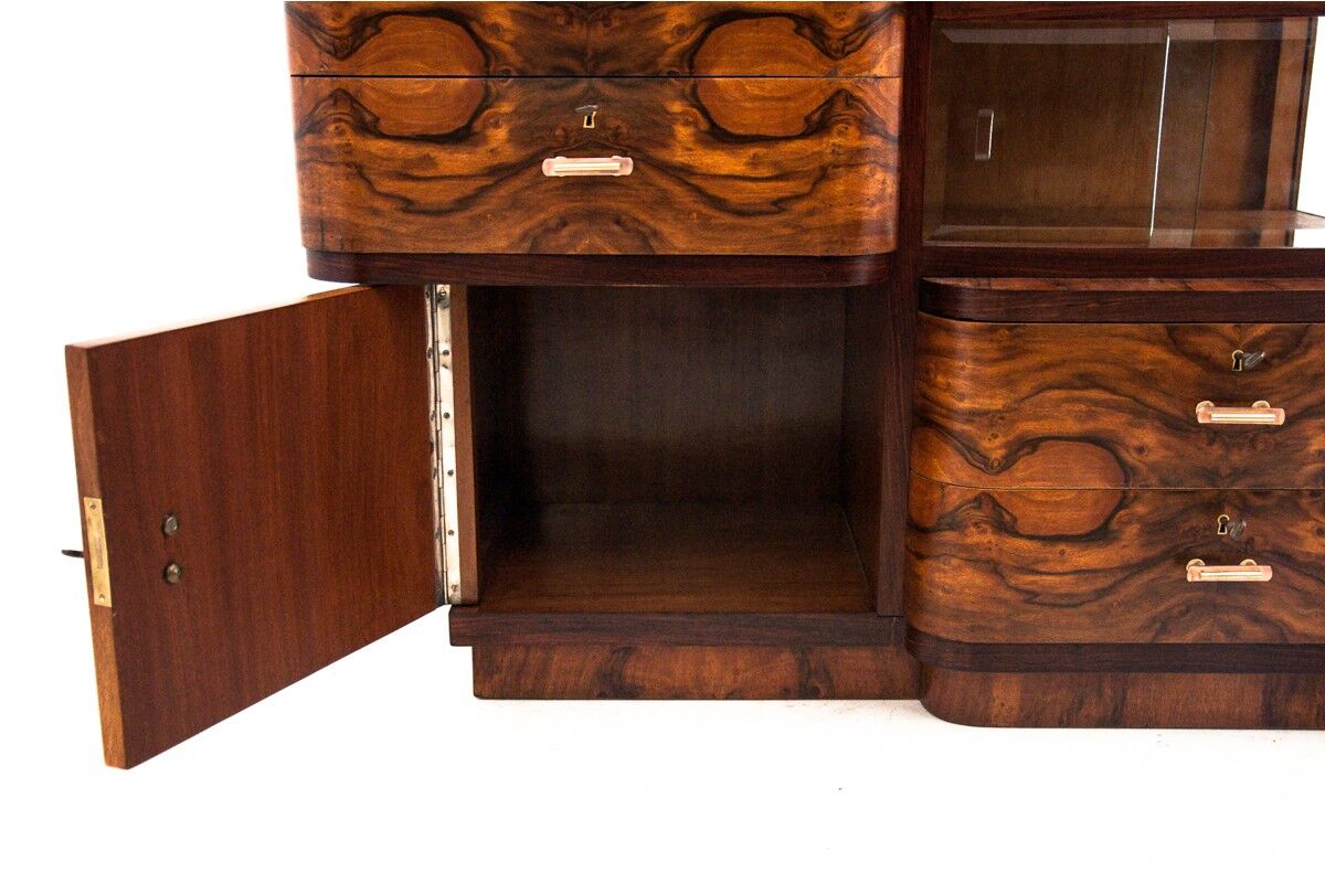 art deco bar cabinet, 1940s