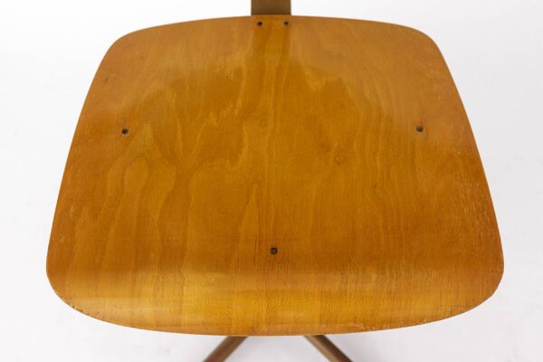 Chaise de bureau industrielle, années 1950 environ - Allemagne