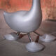 Table d'appoint Sirfo Goose, Alessandro Mendin pour Zabro Zanotta, 1986