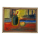 Huile sur toile suédoise – "Nature morte" par ÅKE CARLSSON
