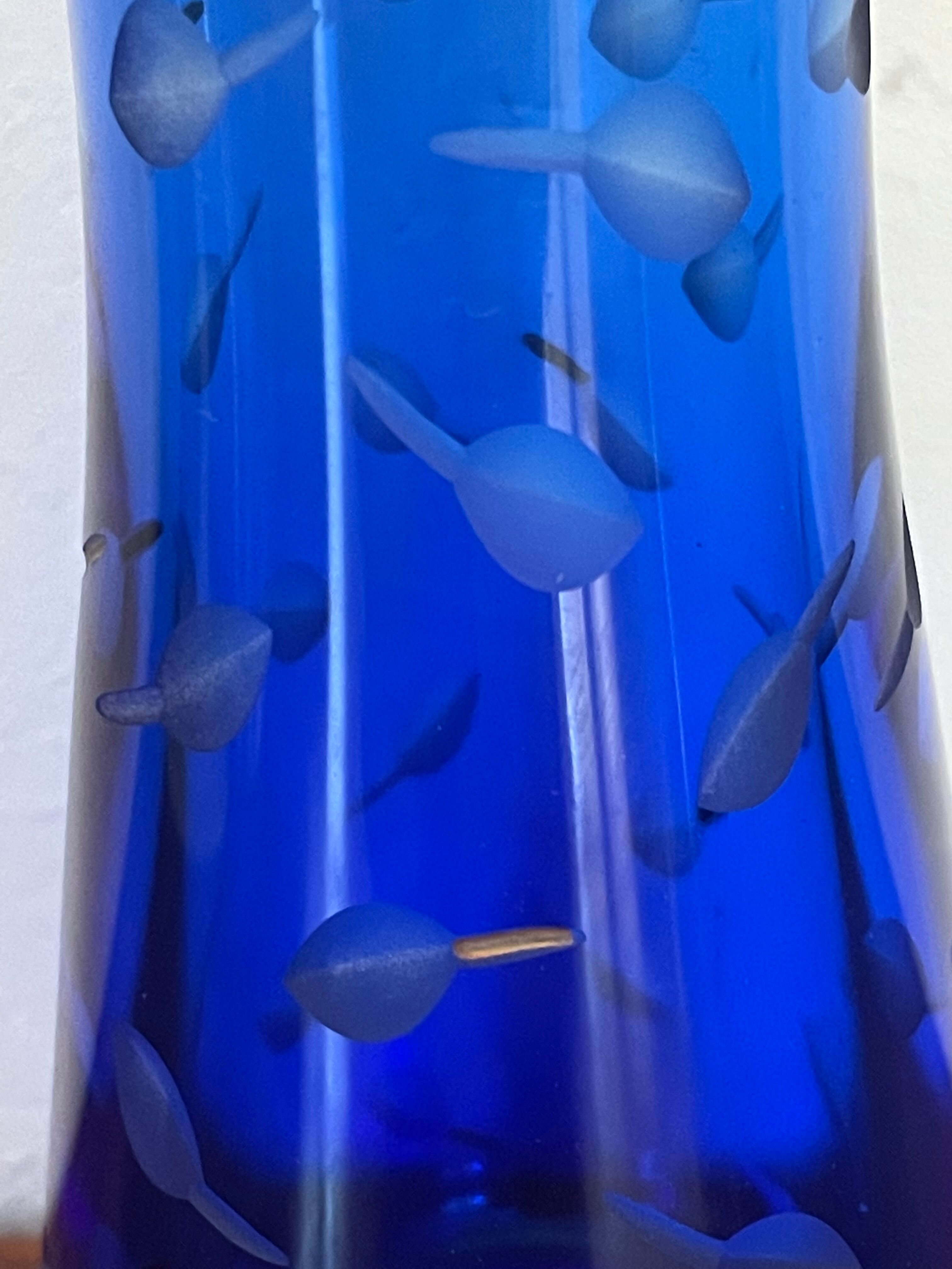 Shisheido vase Cristal d'Arques circa 1990