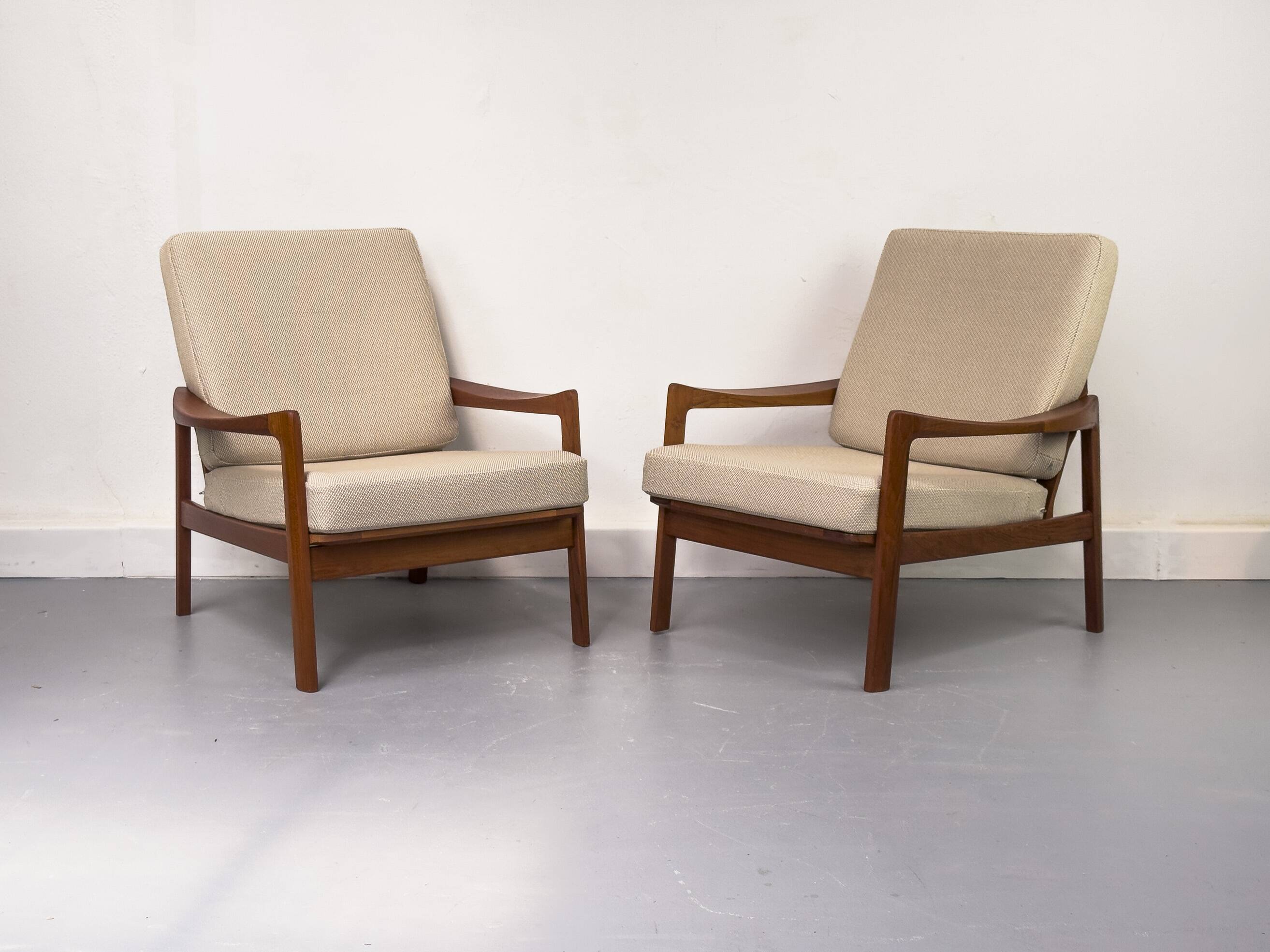 Fauteuils de Tove & Edvard Kindt Larsen pour Gustav Bahus