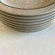 Set 8 plates for Arabia Finland Airisto 1970 Scandinavian