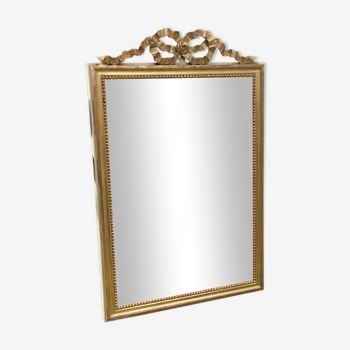 Miroir style Louis XVI bois doré