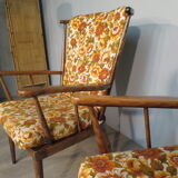 Pair of Baumann fan chairs