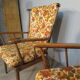 Paire de fauteuils Baumann éventail