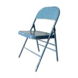 Vintage metal folding chair
