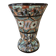 Rare diabolo vase by Jean Gerbino, Vallauris, 15 cm, mixed earth mosaic.