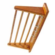 Bruynzeel fifties design Piet Zwart vintage wooden coat rack