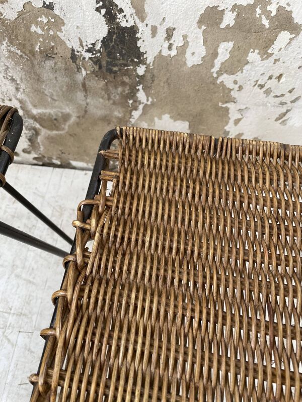 Duo de tables osier RaouDuo de tables osier Raoul Guysl Guys