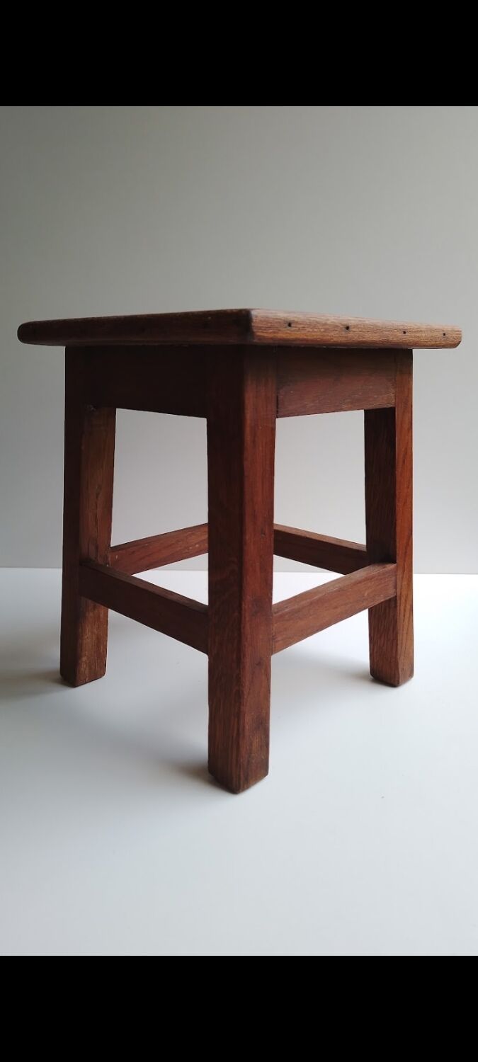 Tabouret en bois