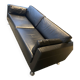 2 Vitra Park sofas by Jasper Morrison - Black leather