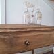 Wooden console desk