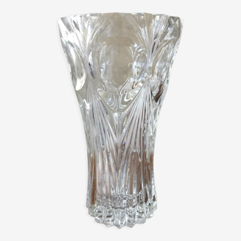 Vase vintage cristal style art déco