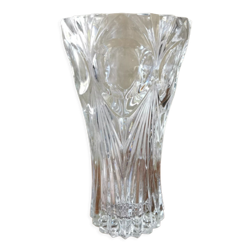 Vase vintage cristal style art déco