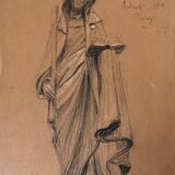 Paintings Lot 22 studies Edouard Pannetier (1884-1965) Architecture sculpture etc
