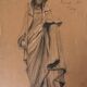 Paintings Lot 22 studies Edouard Pannetier (1884-1965) Architecture sculpture etc