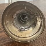 Pair of vintage twisted candlesticks