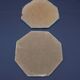 Lot de miroirs 12x12cm