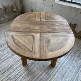 Maison Regain round elm table