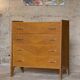Commode vintage 1950/60 en placage de chêne