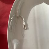 Large dish decorated with shellfish