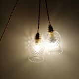 Pair of vintage hand lamps