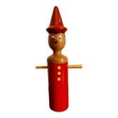 Decorative wooden piggy bank - Pinocchio