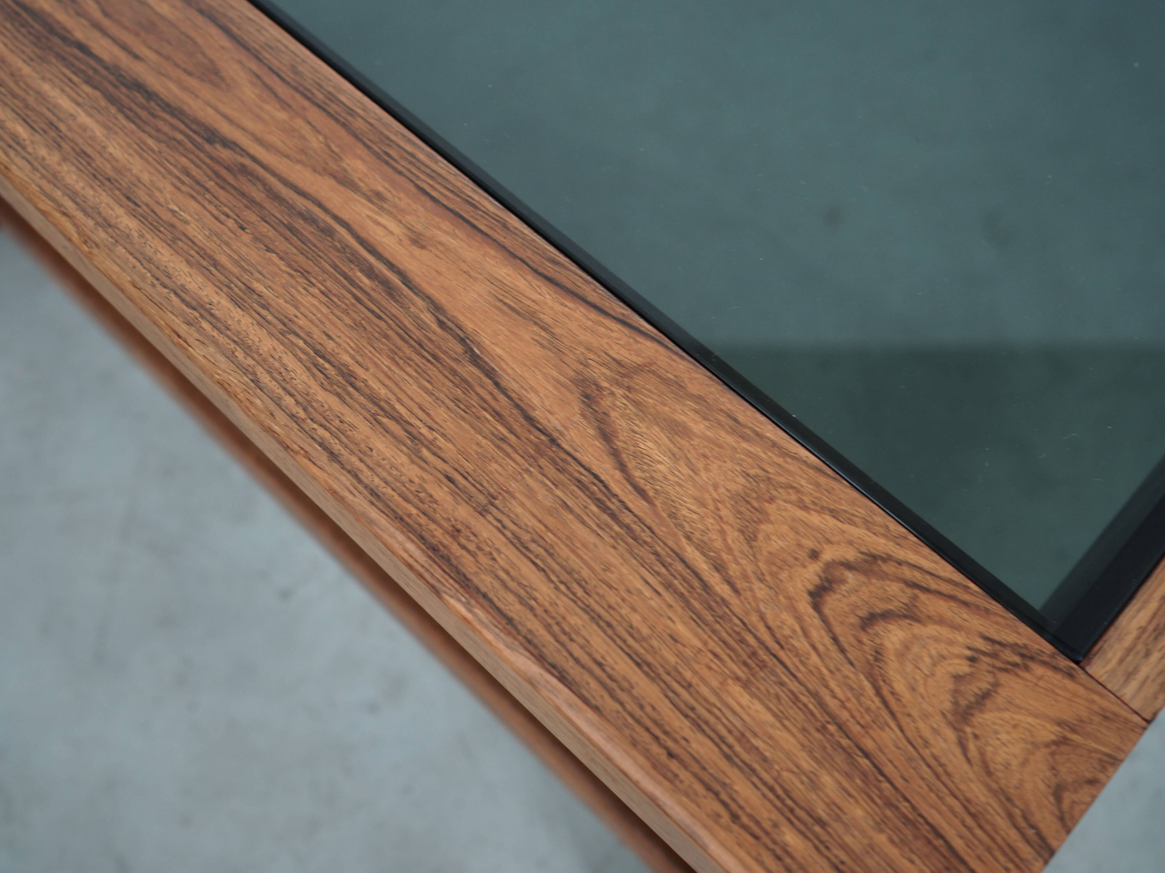 Rosewood bench, Danish design, 1970s, production: Denmark